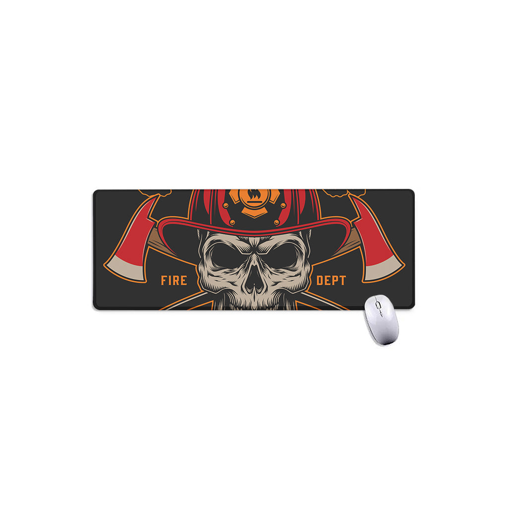 Firefighter First In Last Out Print Extended Mouse Pad