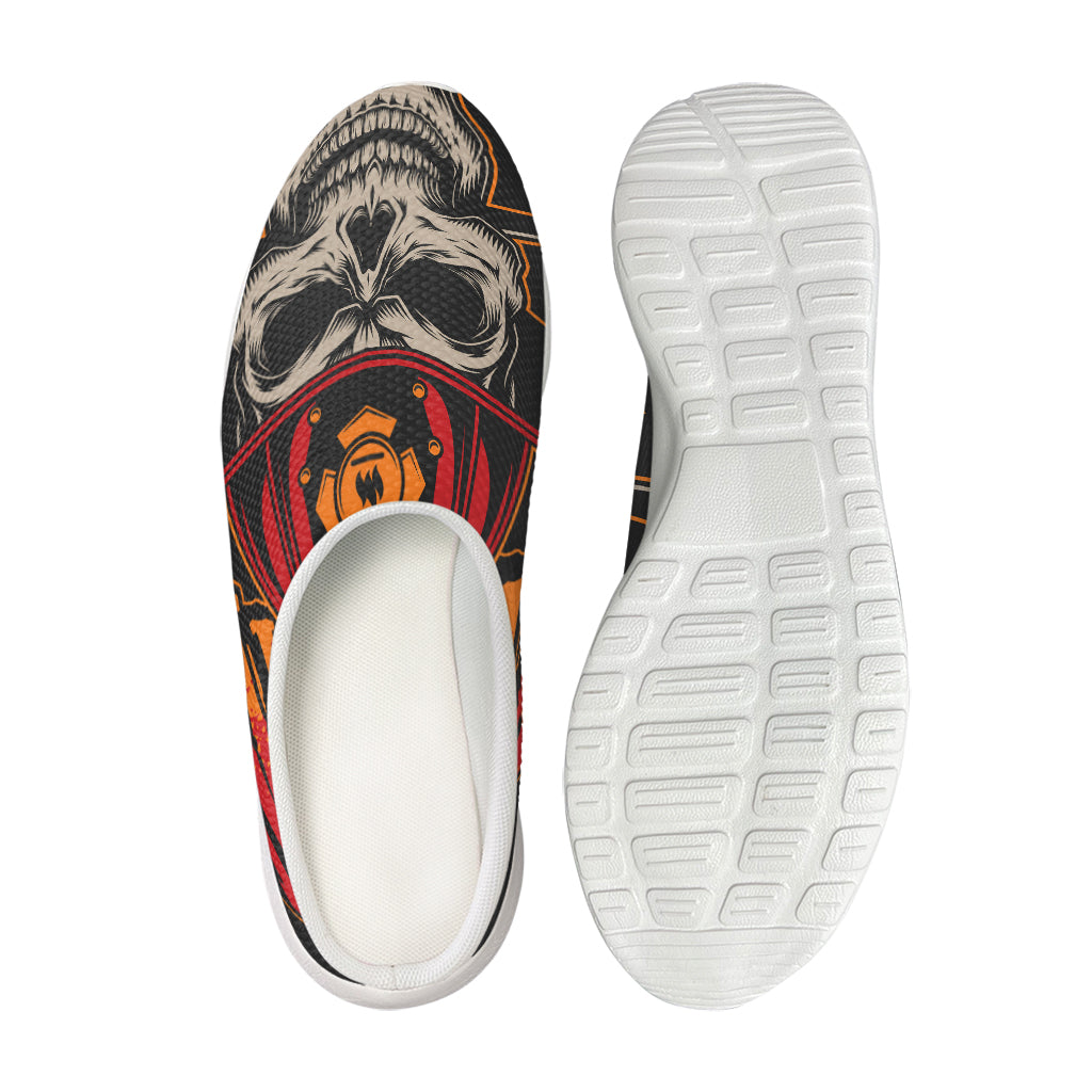 Firefighter First In Last Out Print Mesh Casual Shoes