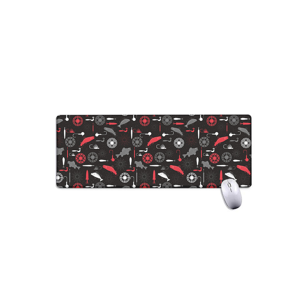 Fishing Theme Pattern Print Extended Mouse Pad
