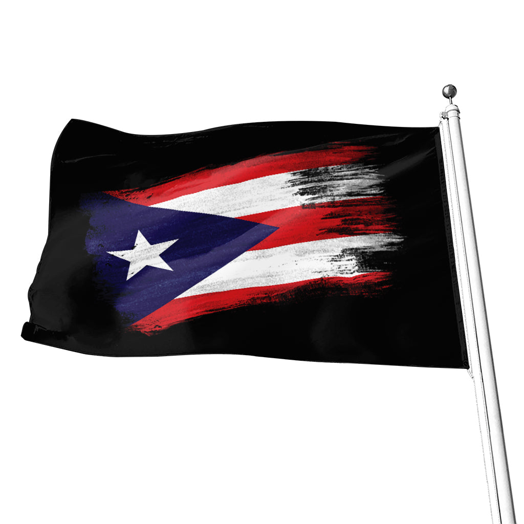 Flag Of Puerto Rico Print Flag GearFrost