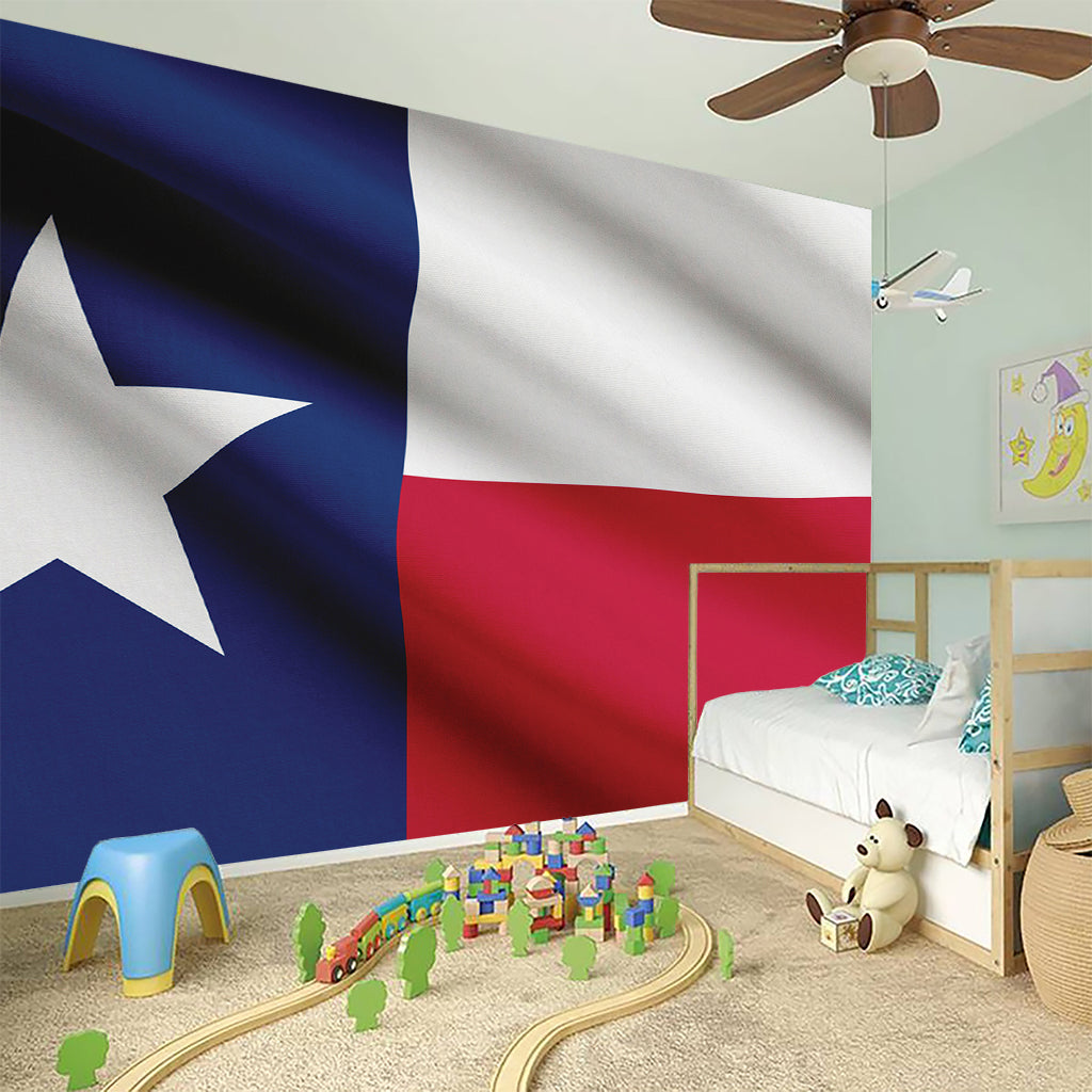 Flag Of Texas Print Wall Sticker