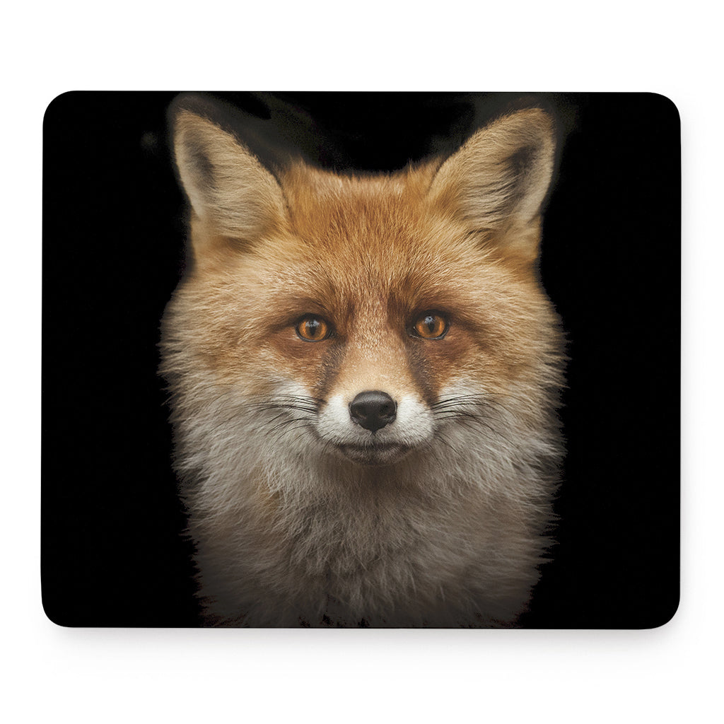 Fox Portrait Print Mouse Pad