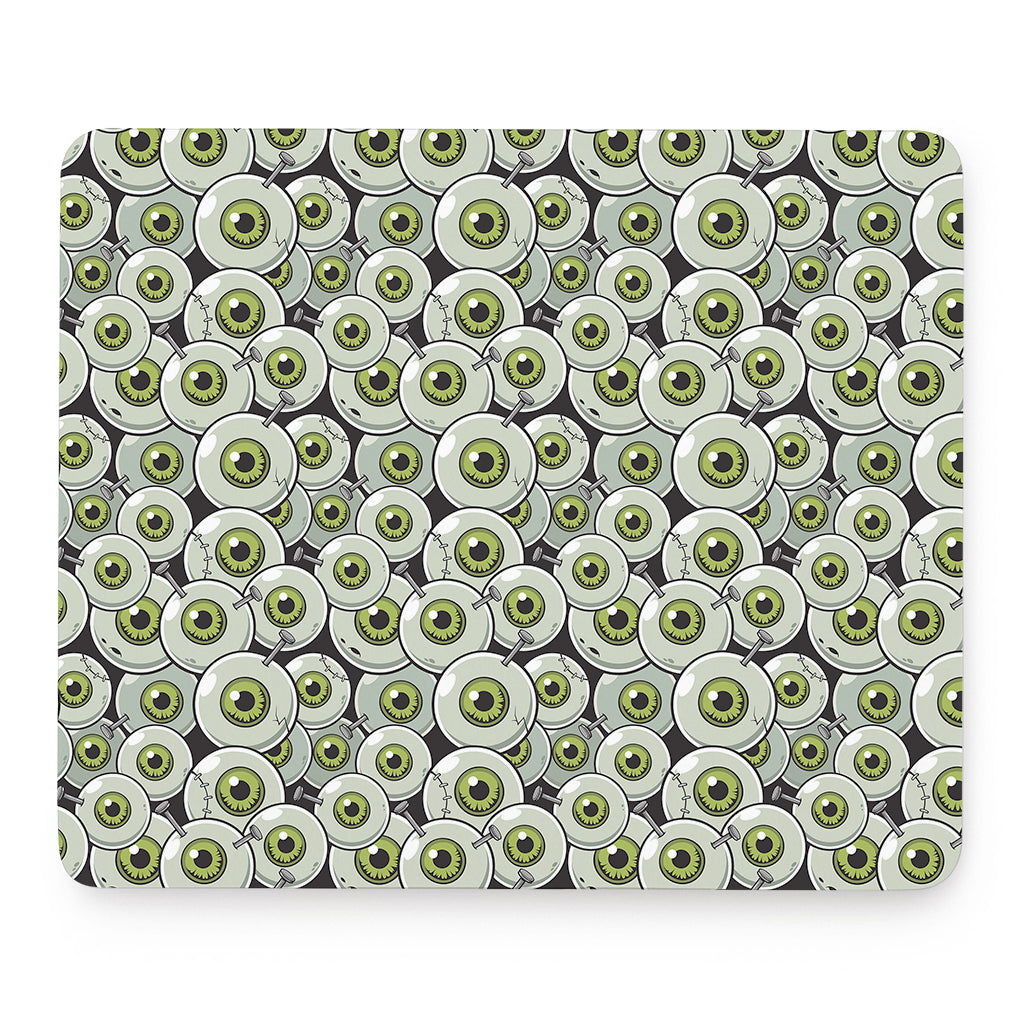 Frankenstein Eyeball Pattern Print Mouse Pad