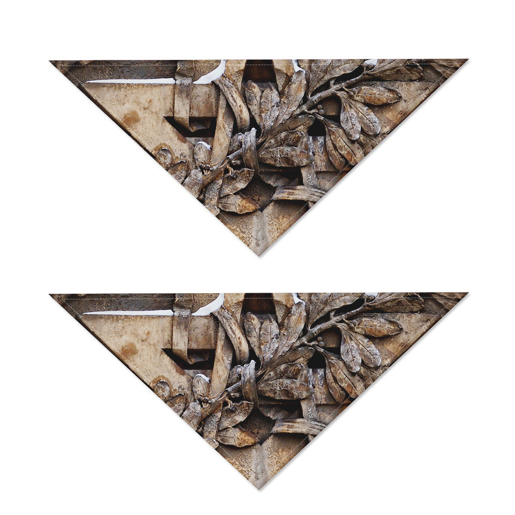 Freemasonry Emblem Print Dog Bandana