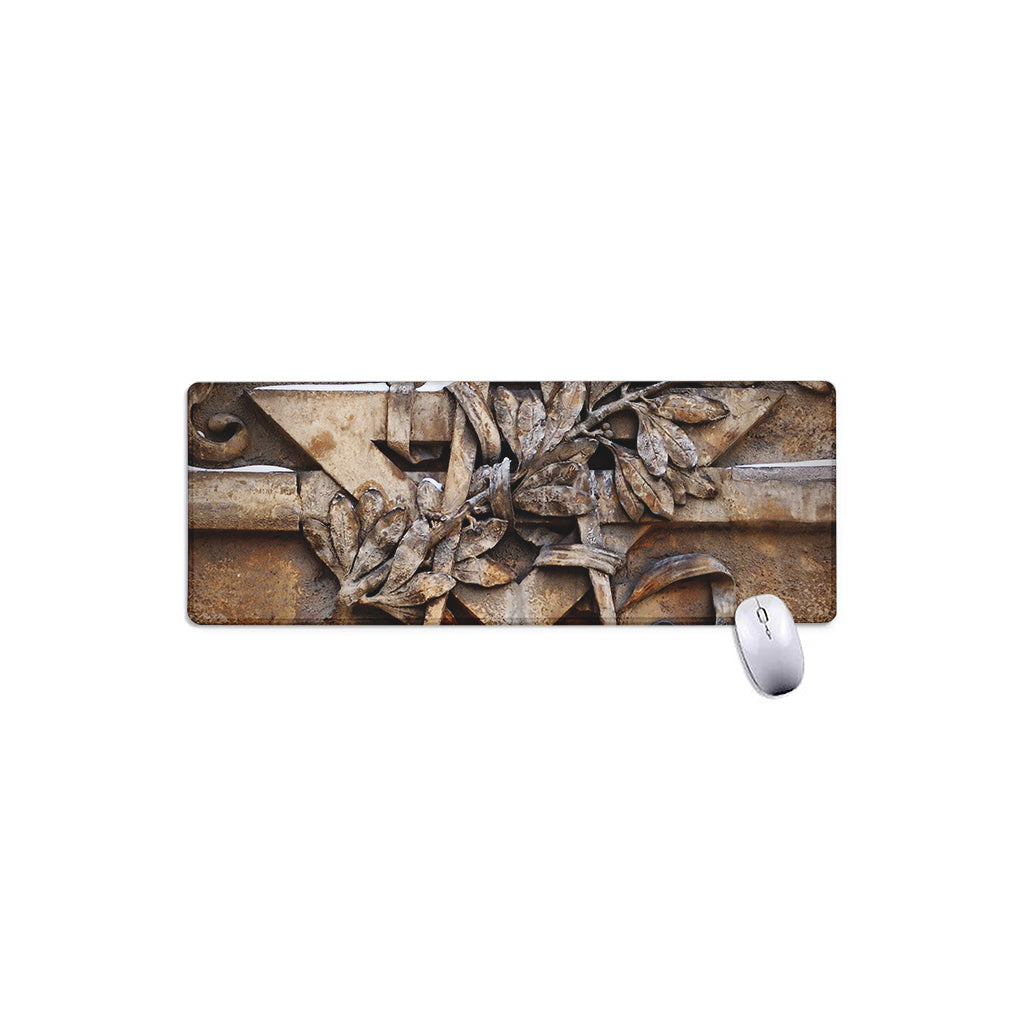 Freemasonry Emblem Print Extended Mouse Pad