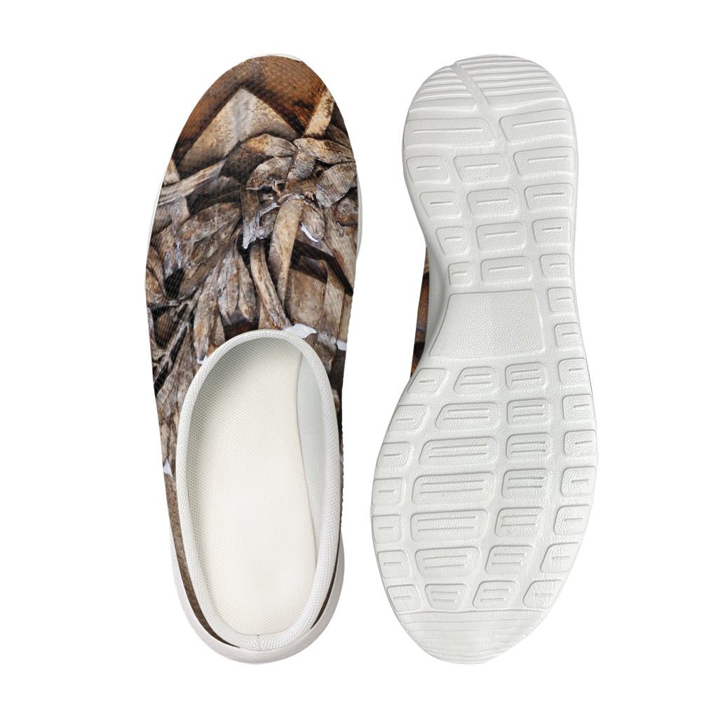 Freemasonry Emblem Print Mesh Casual Shoes