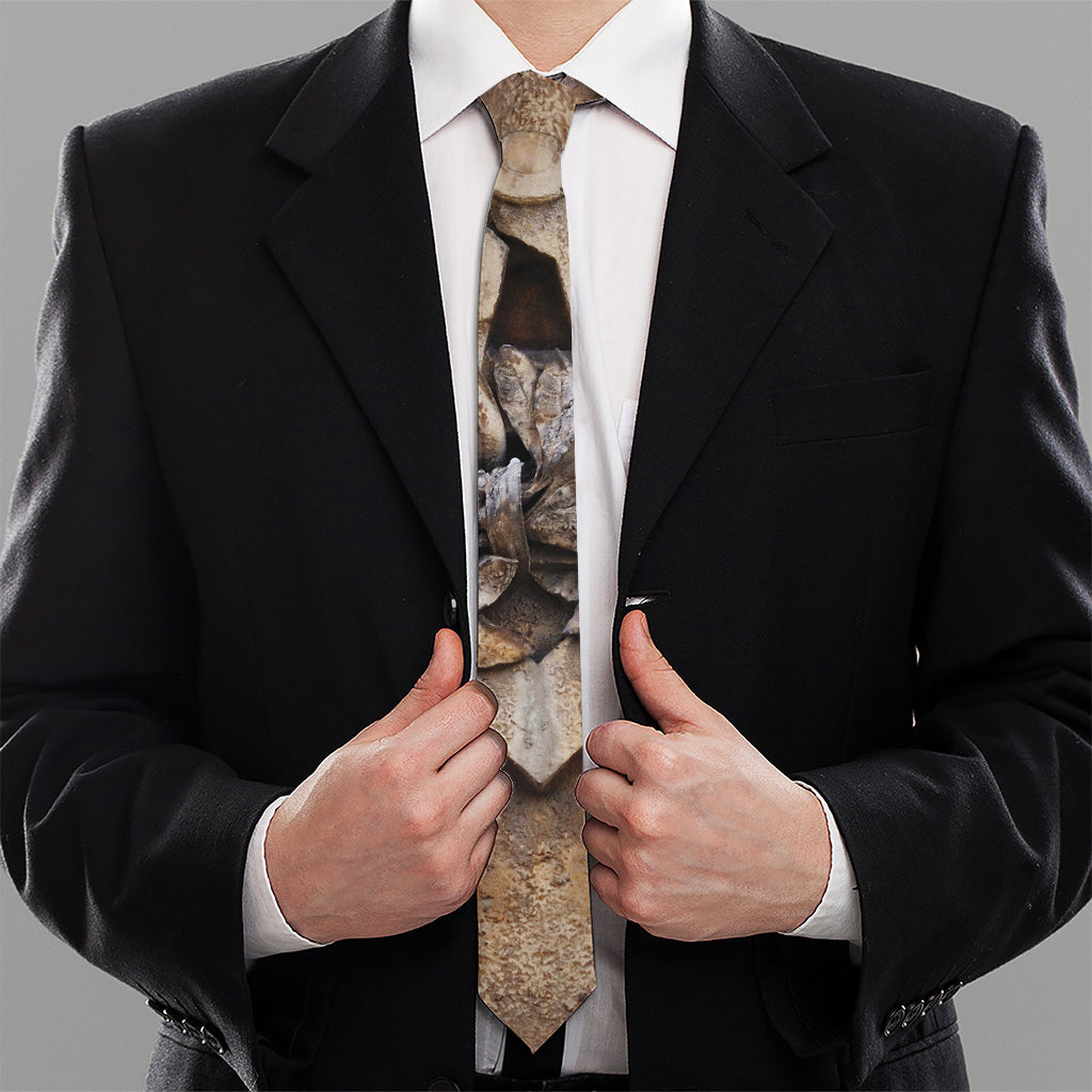 Freemasonry Emblem Print Necktie