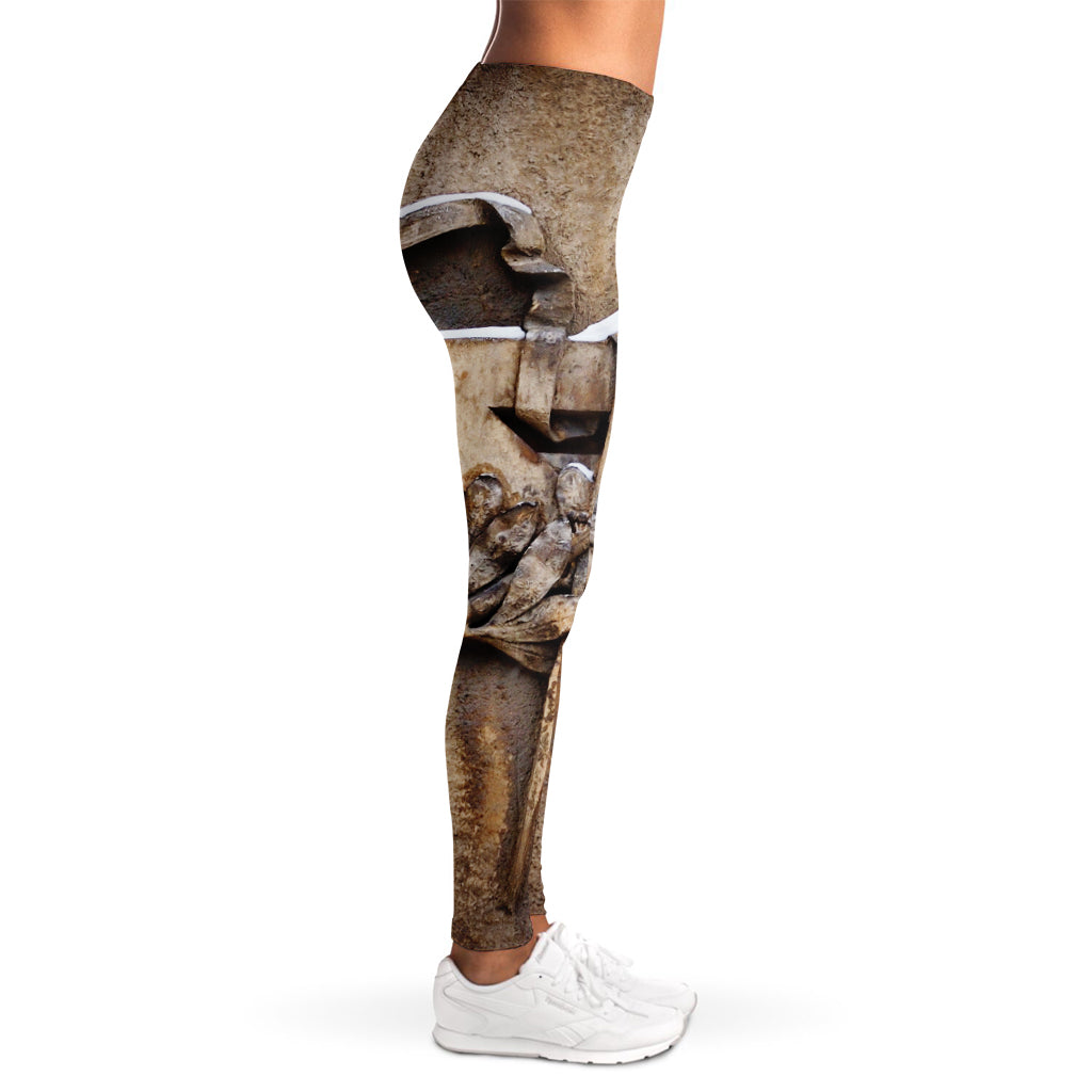 Freemasonry Emblem Print Women's Leggings