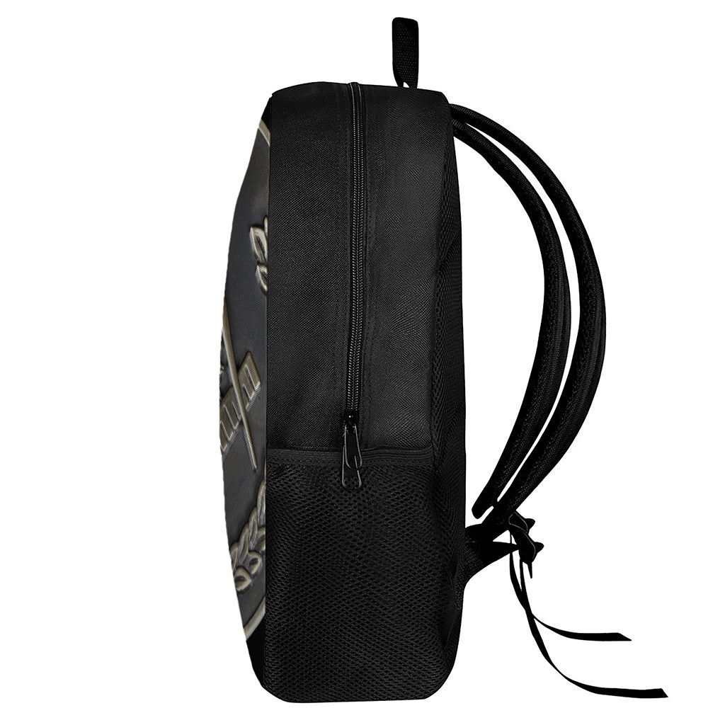 Freemasonry Medal Print 17 Inch Backpack