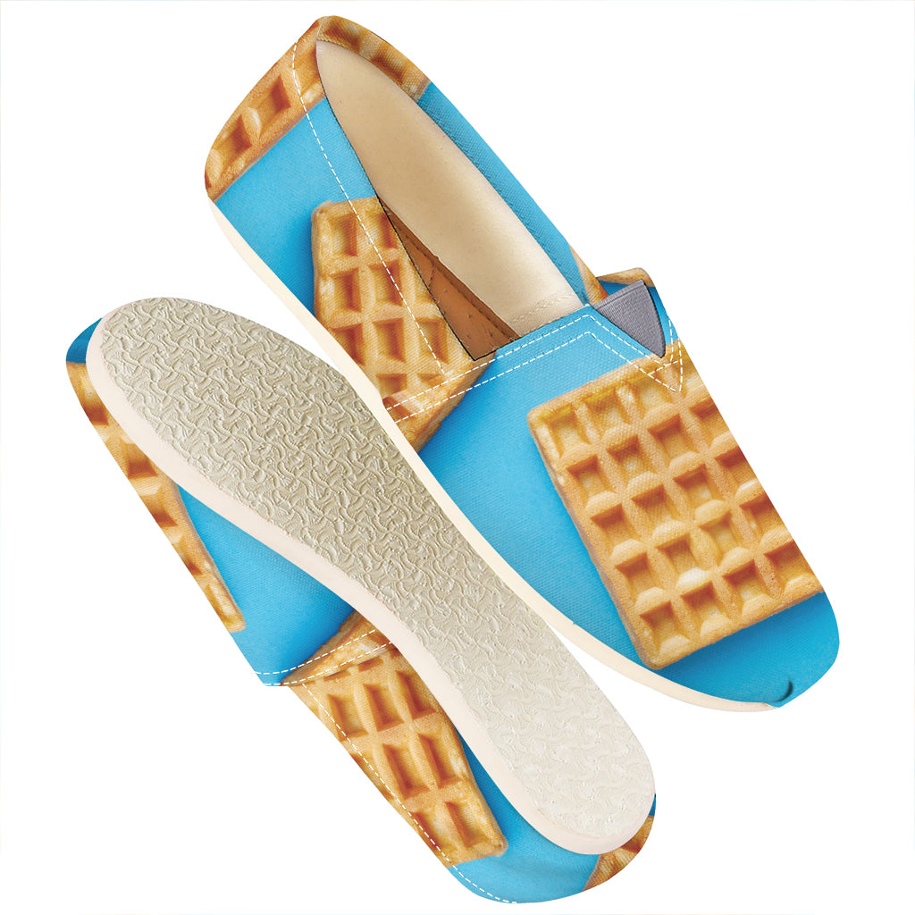 Fresh Waffles Print Casual Shoes