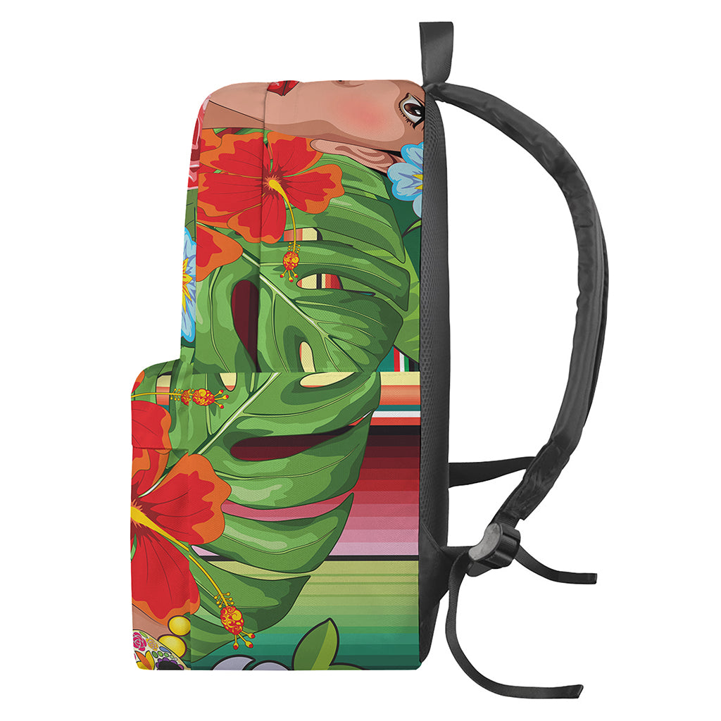 Frida Kahlo Serape Print Backpack