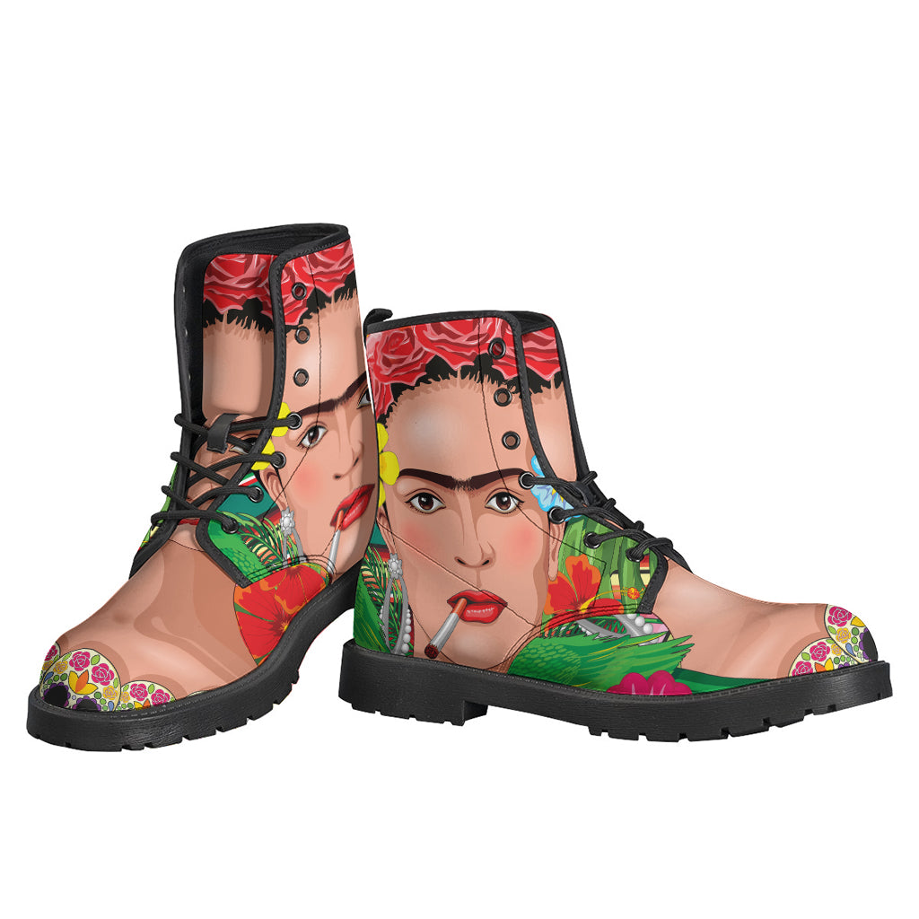 Frida Kahlo Serape Print Backpack