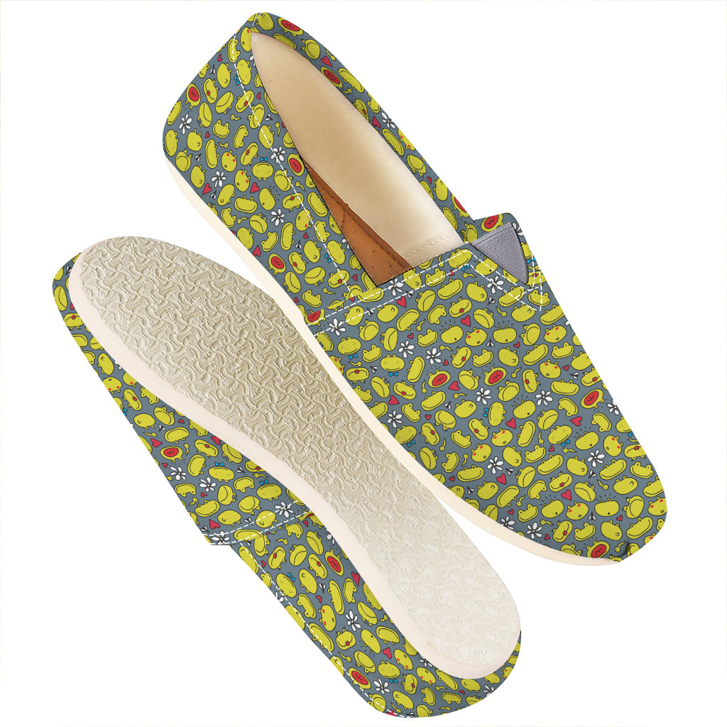 Frog Faces Pattern Print Casual Shoes