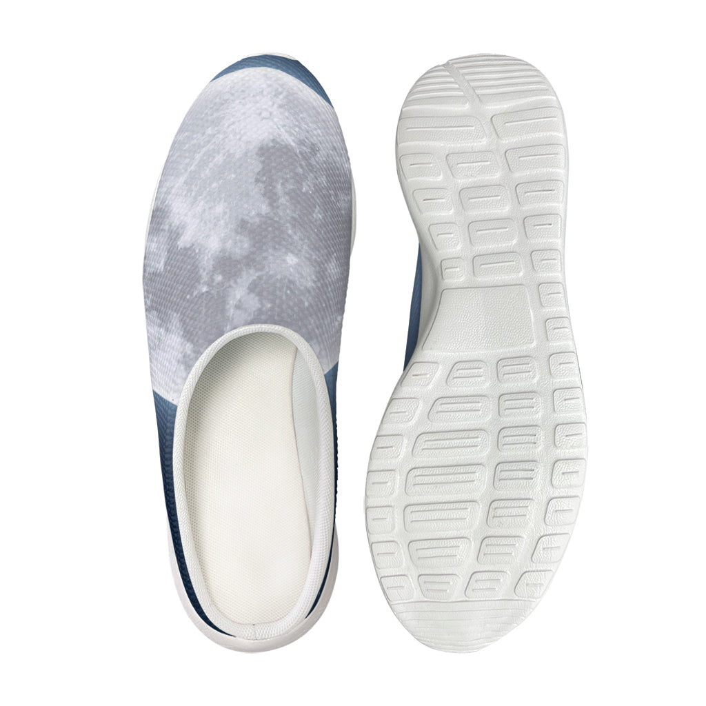 Full Moon Print Mesh Casual Shoes