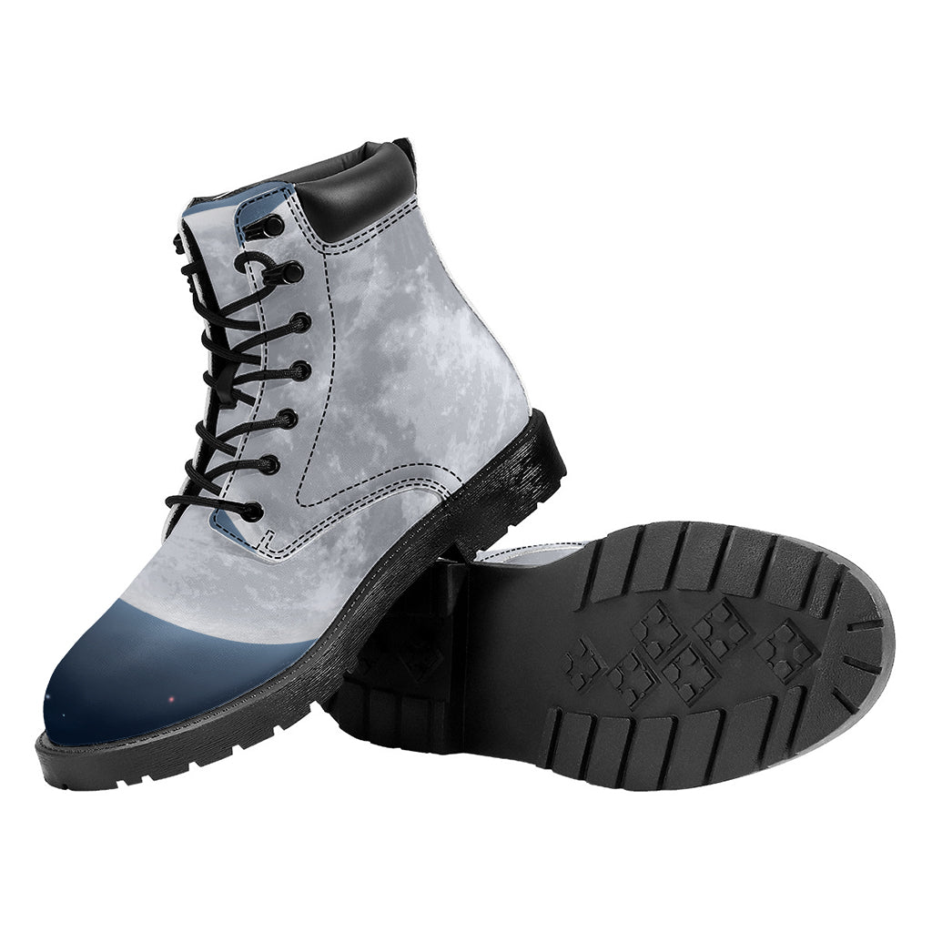 Full Moon Print Work Boots