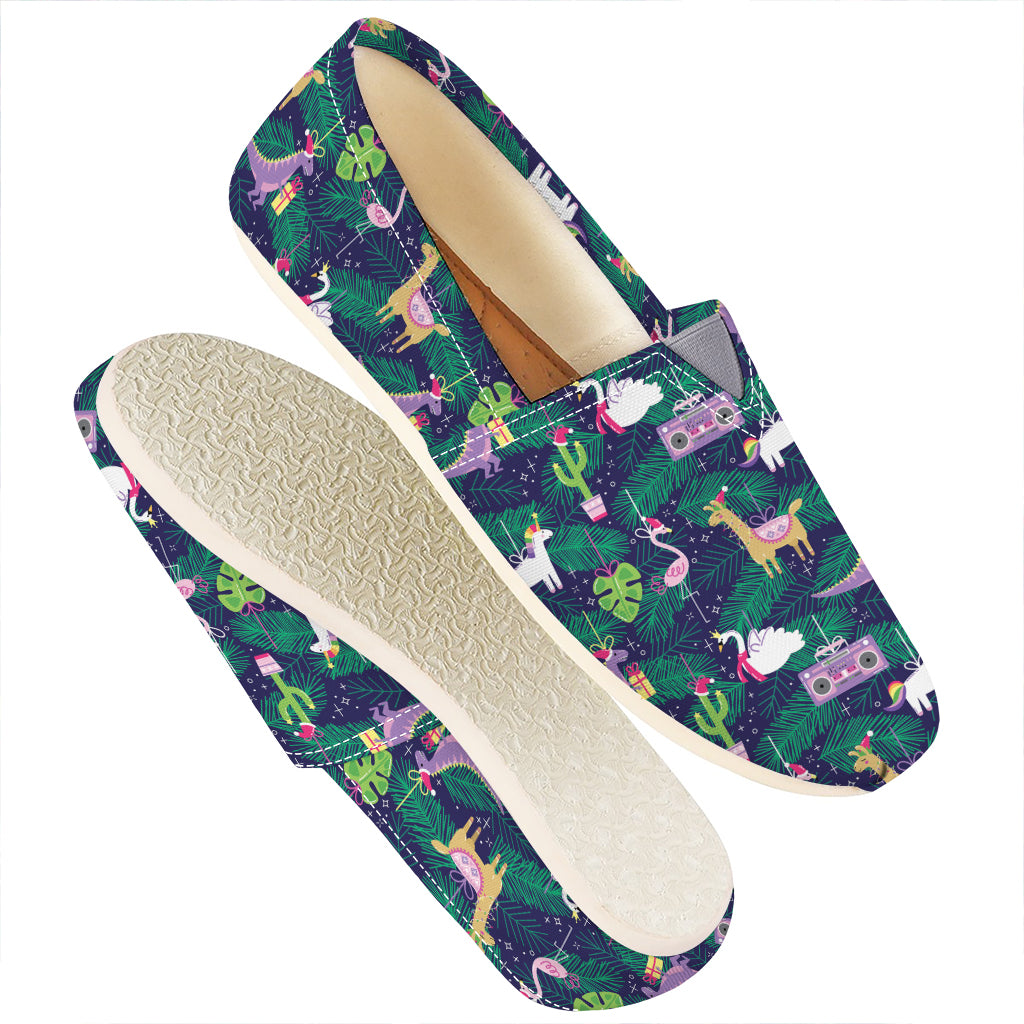 Funny Christmas Decoration Pattern Print Casual Shoes