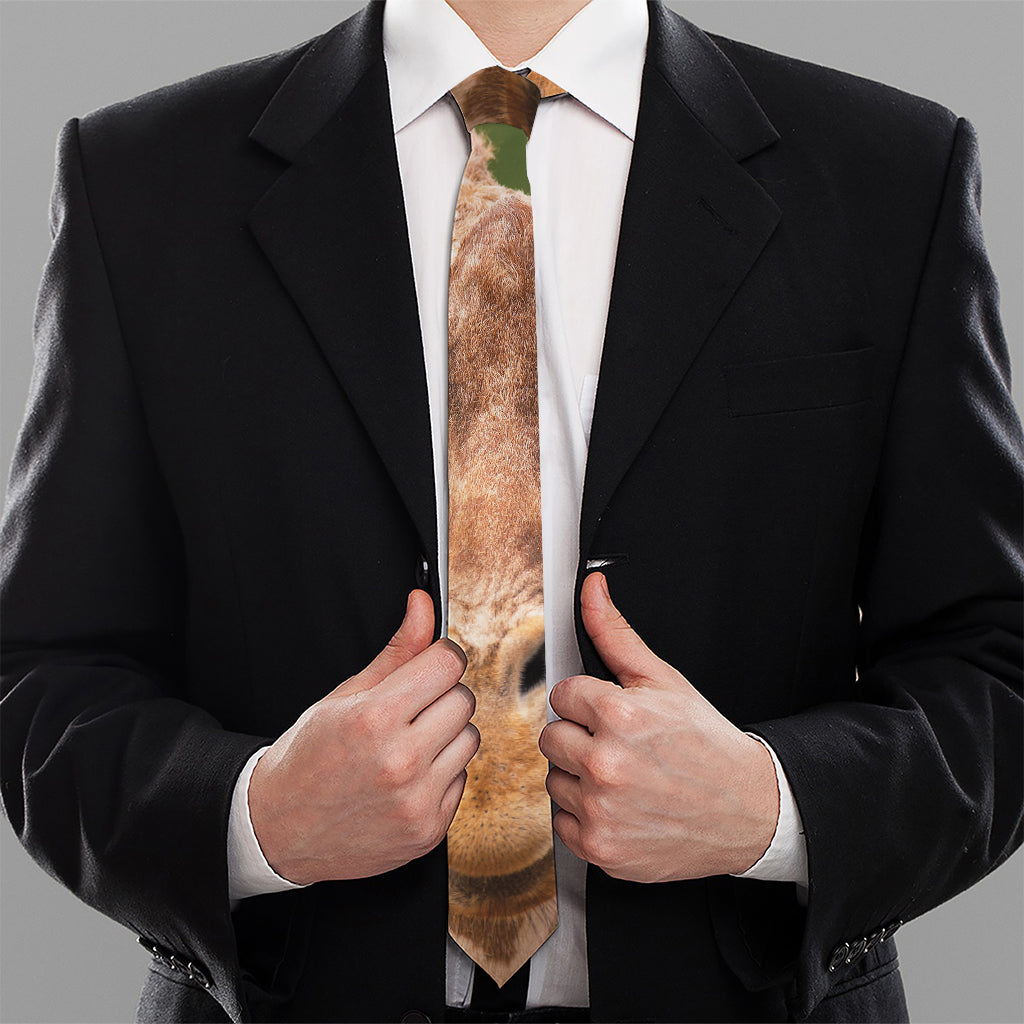 Funny Giraffe Print Necktie
