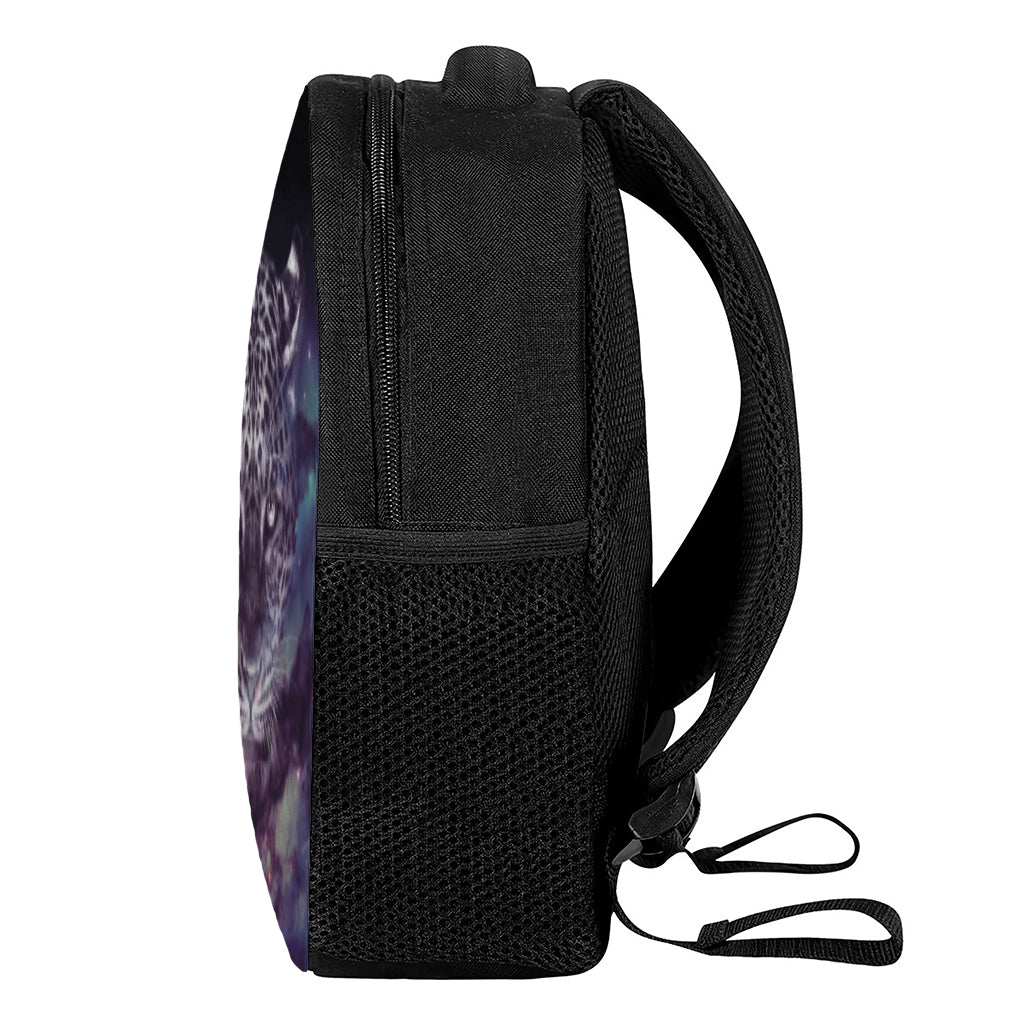 Galaxy Jaguar Print Casual Backpack