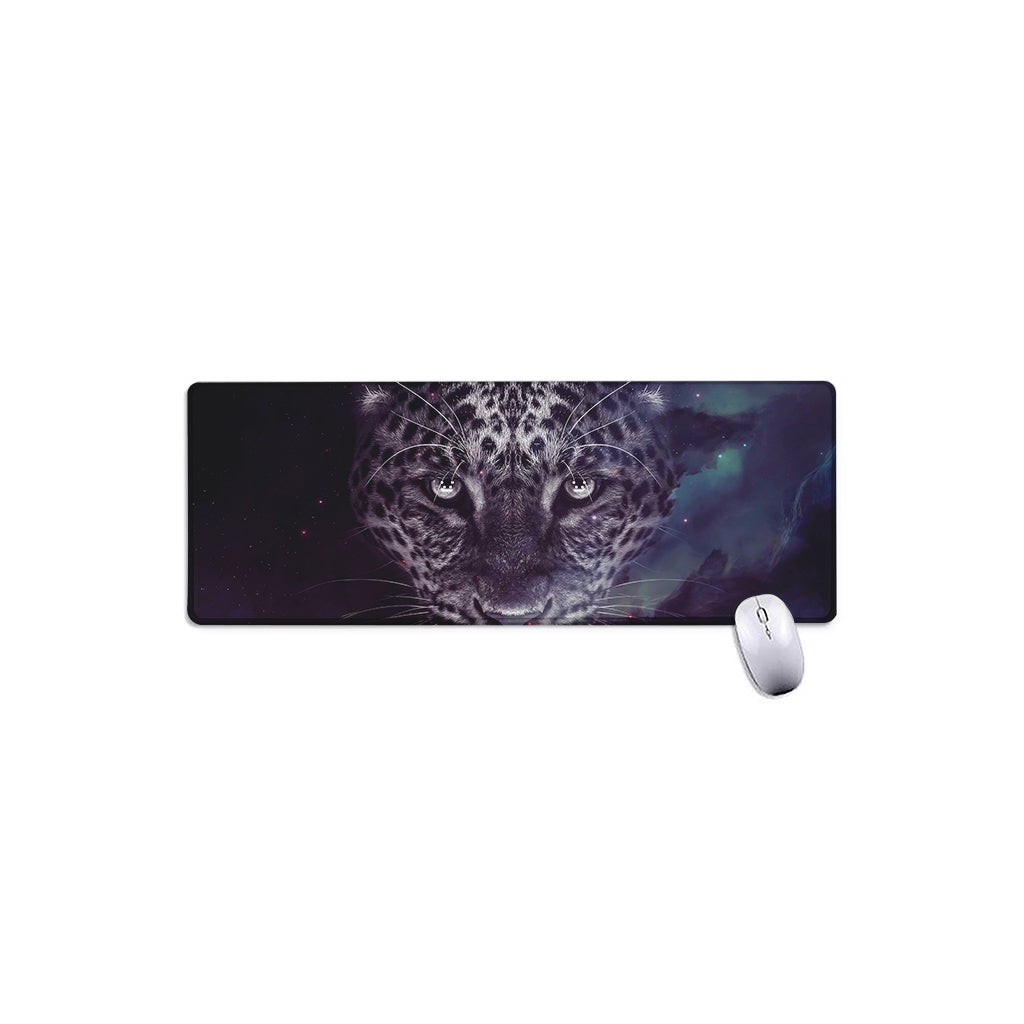 Galaxy Jaguar Print Extended Mouse Pad