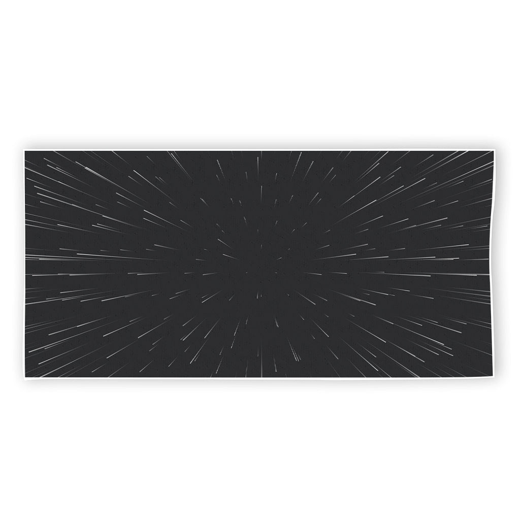Galaxy Lightspeed Print Beach Towel