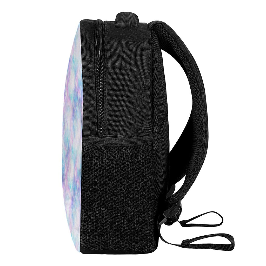 Galaxy Mermaid Scales Pattern Print Casual Backpack