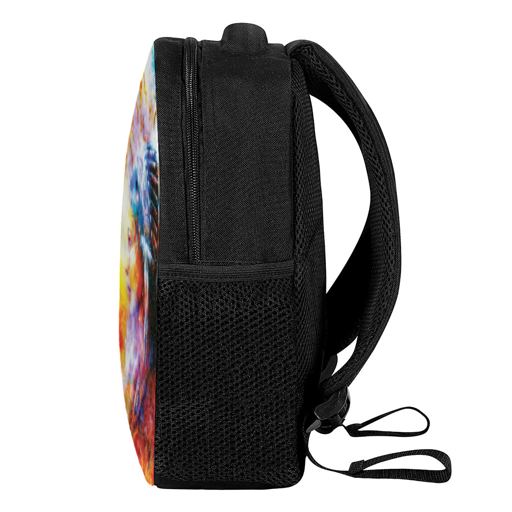 Galaxy Native Indian Woman Print Casual Backpack