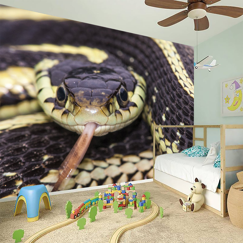 Garter Snake Print Wall Sticker
