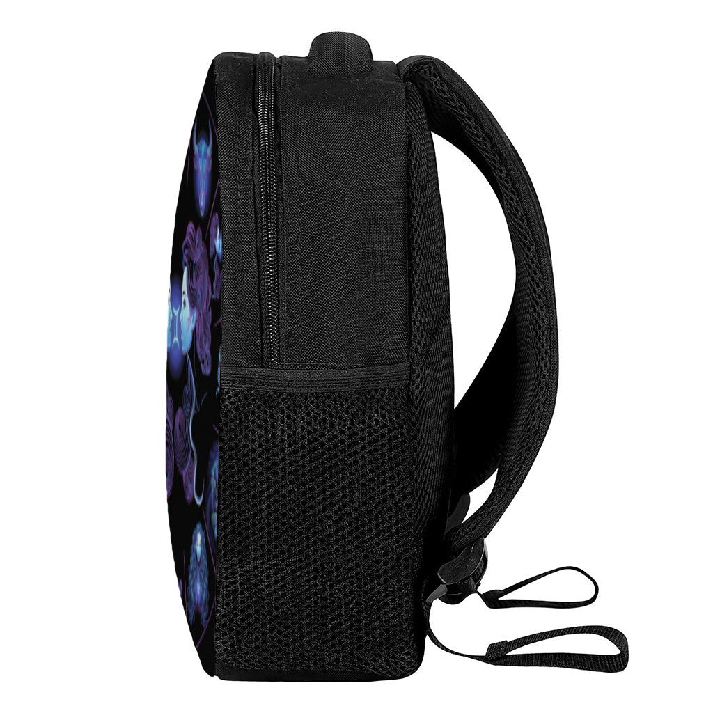 Gemini And Astrological Signs Print Casual Backpack