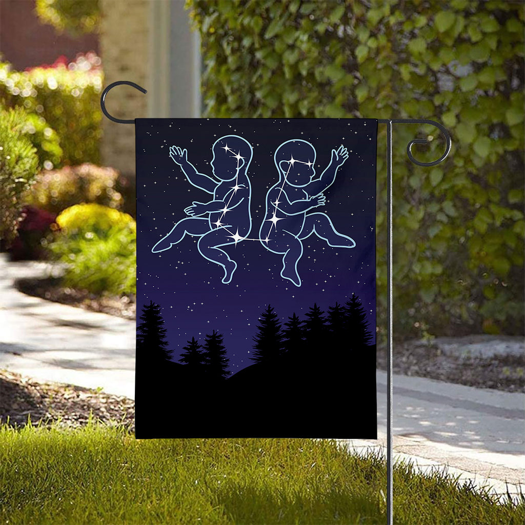 Gemini Constellation Print House Flag