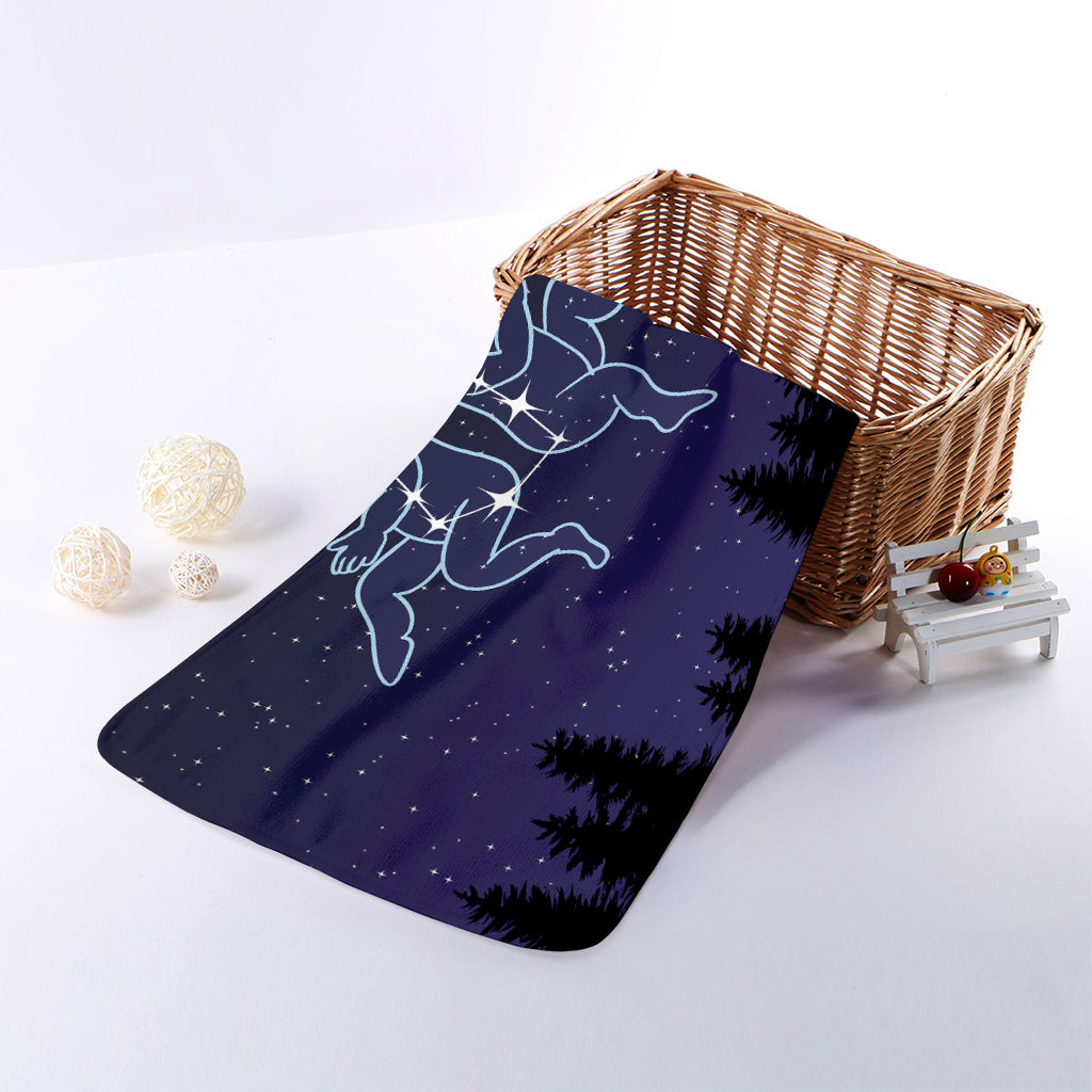 Gemini Constellation Print Towel