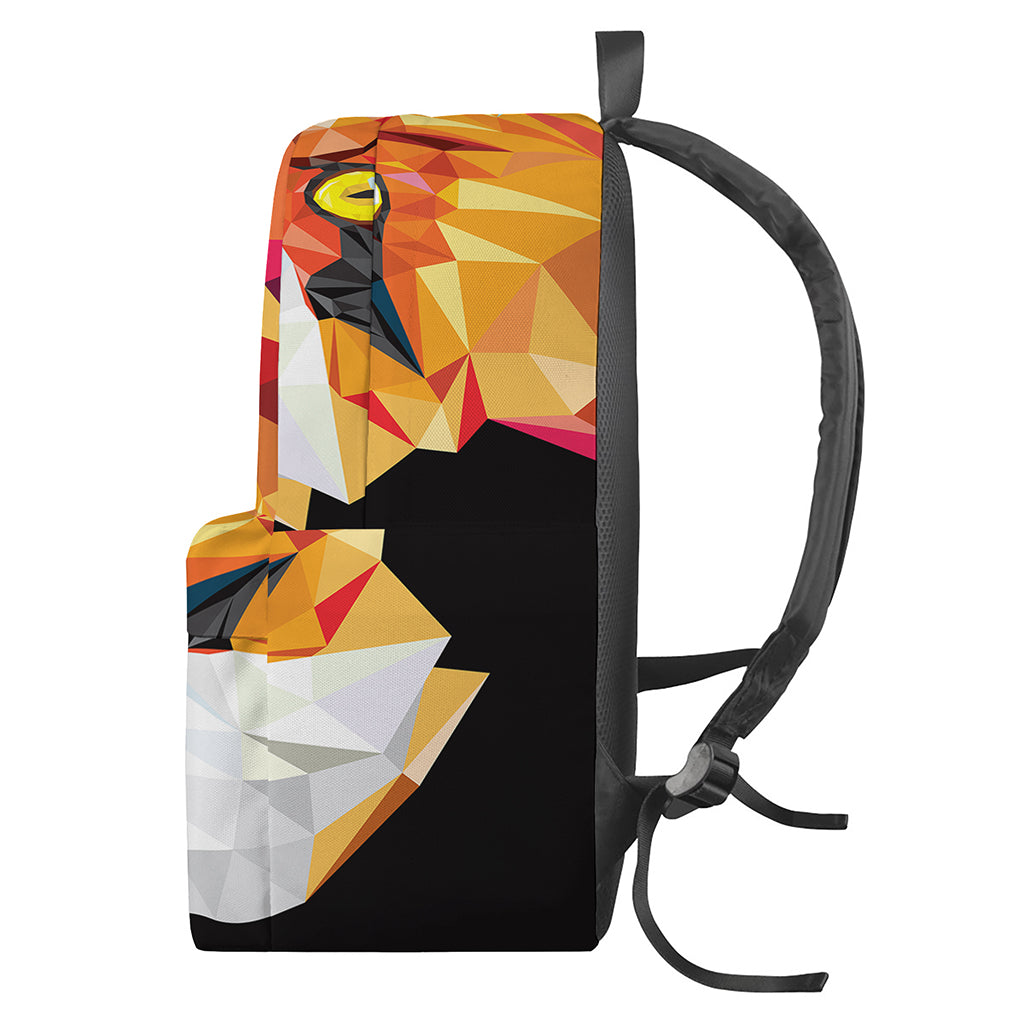 Geometric Fox Print Backpack