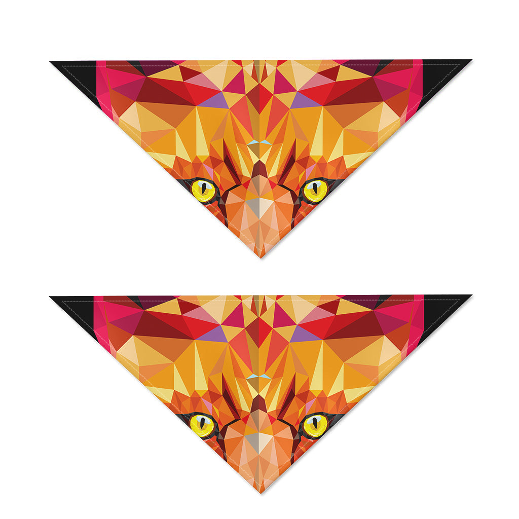 Geometric Fox Print Dog Bandana