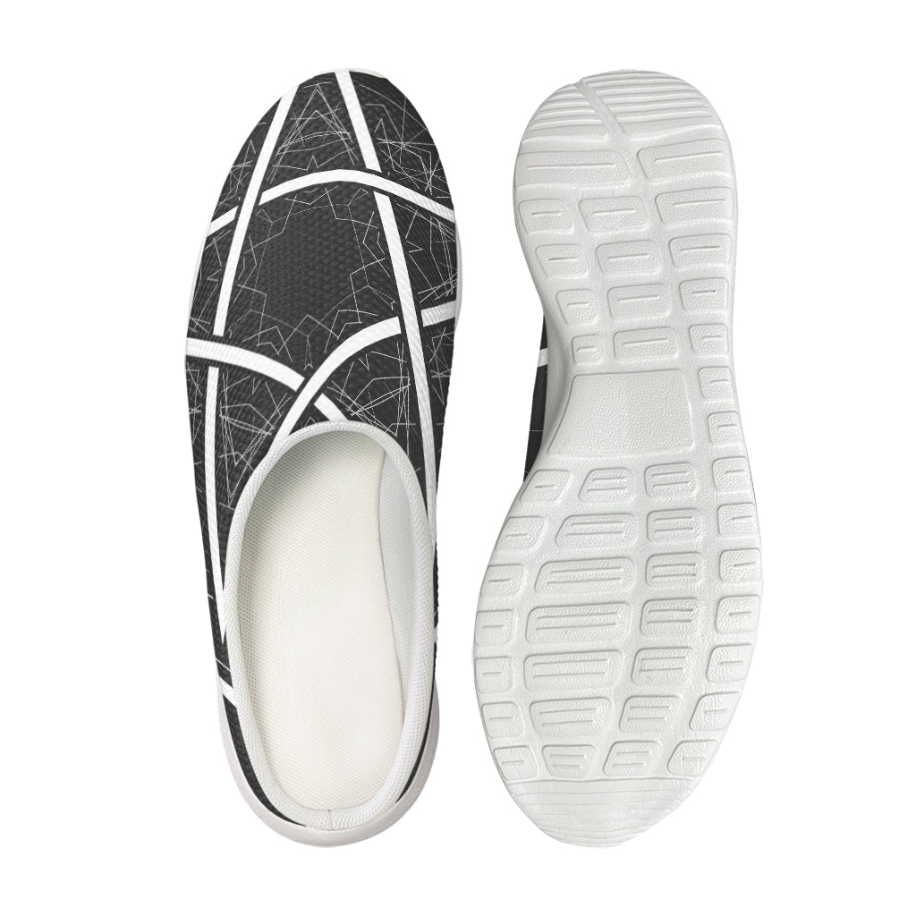 Geometric Inverted Pentagram Print Mesh Casual Shoes