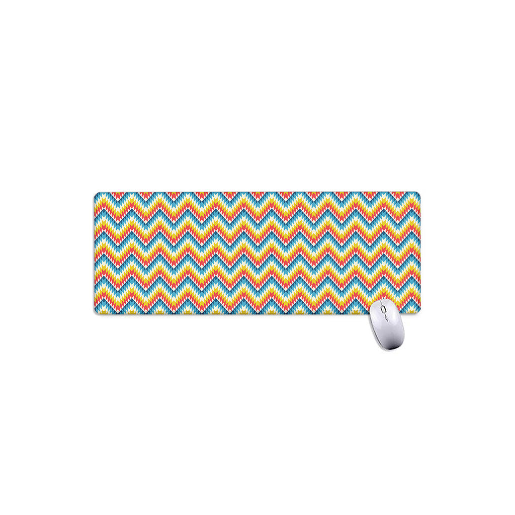 Geometric Native American Pattern Print Extended Mouse Pad