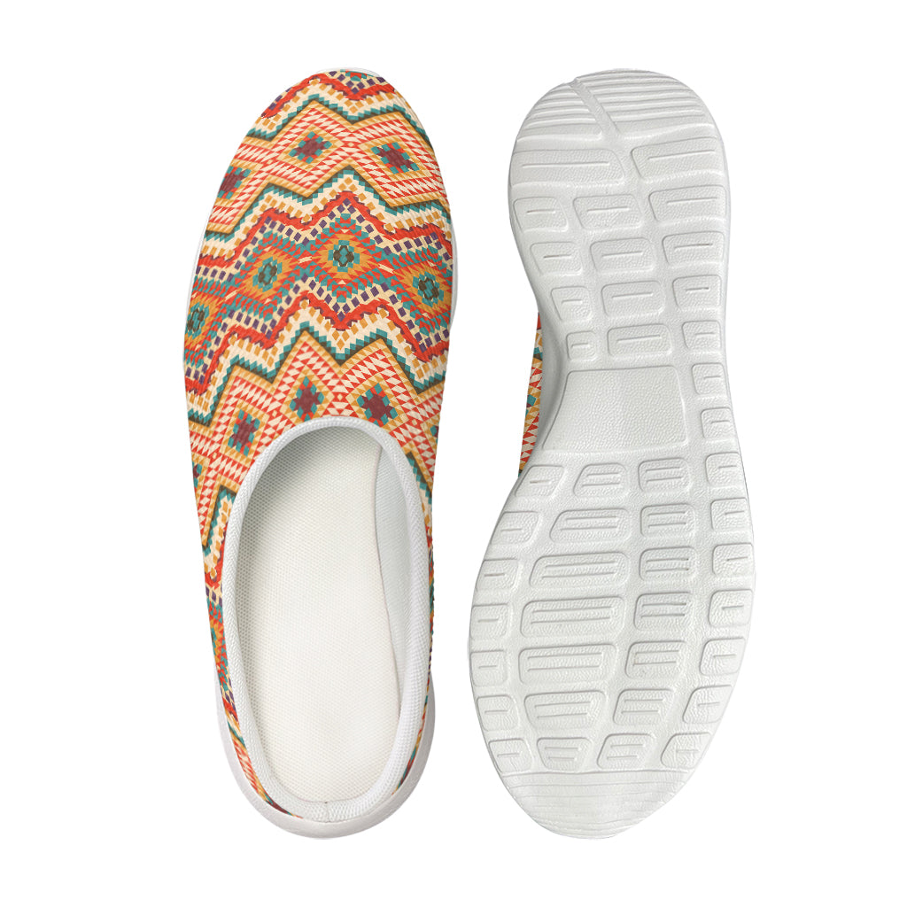 Geometric Navajo Pattern Print Mesh Casual Shoes
