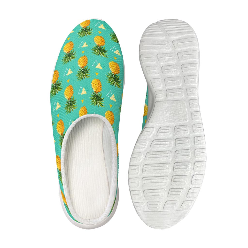 Geometric Pineapple Pattern Print Mesh Casual Shoes