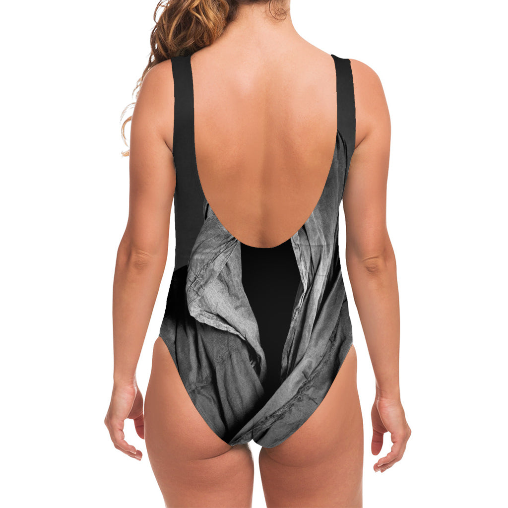 Ghost In The Darkness 3D Print One Piece Swimsuit