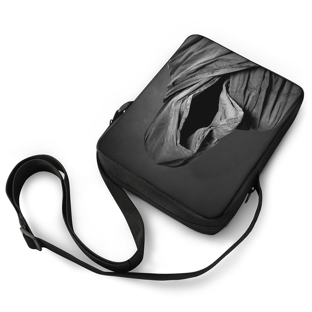Ghost In The Darkness 3D Print Rectangular Crossbody Bag