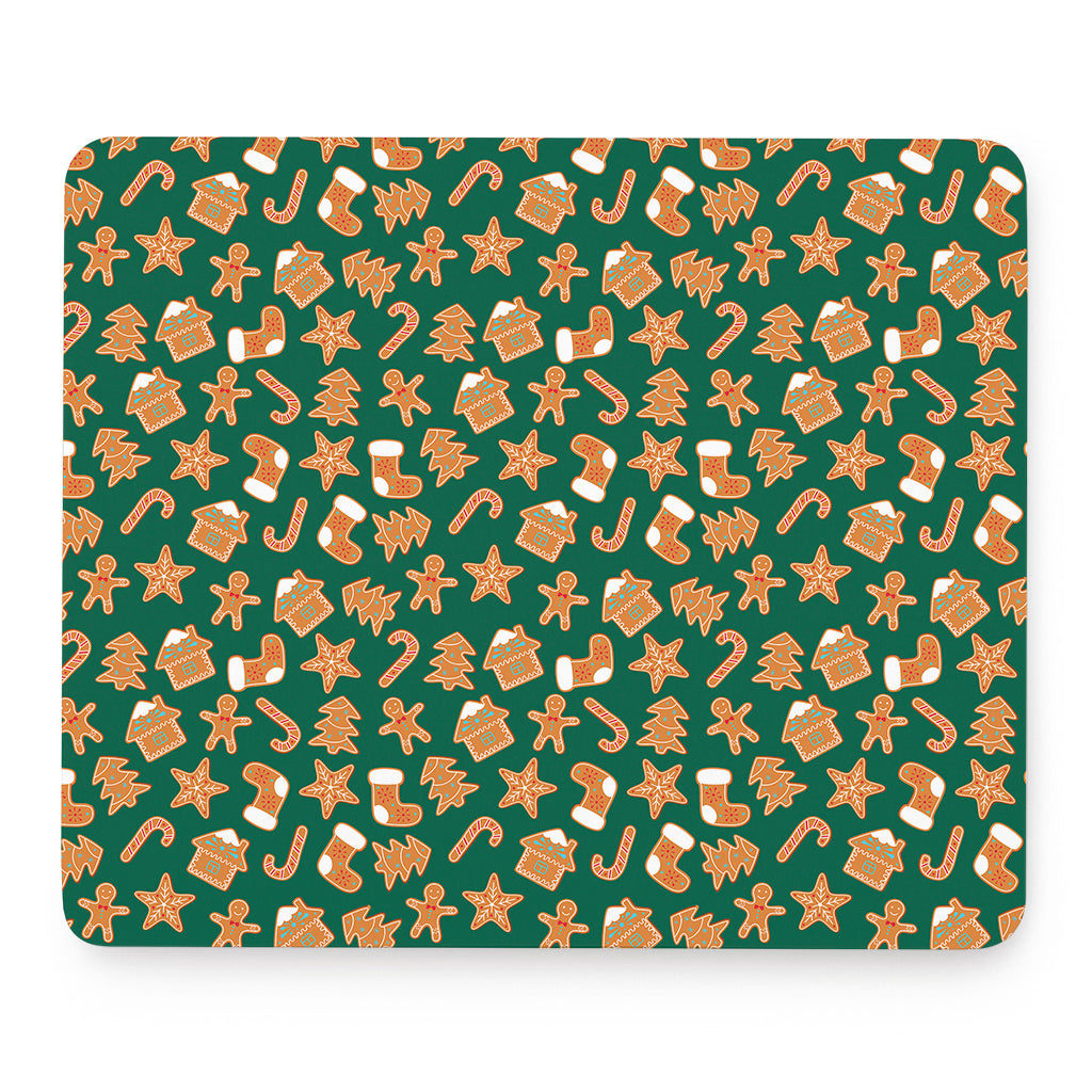 Gingerbread Cookies Pattern Print Mouse Pad