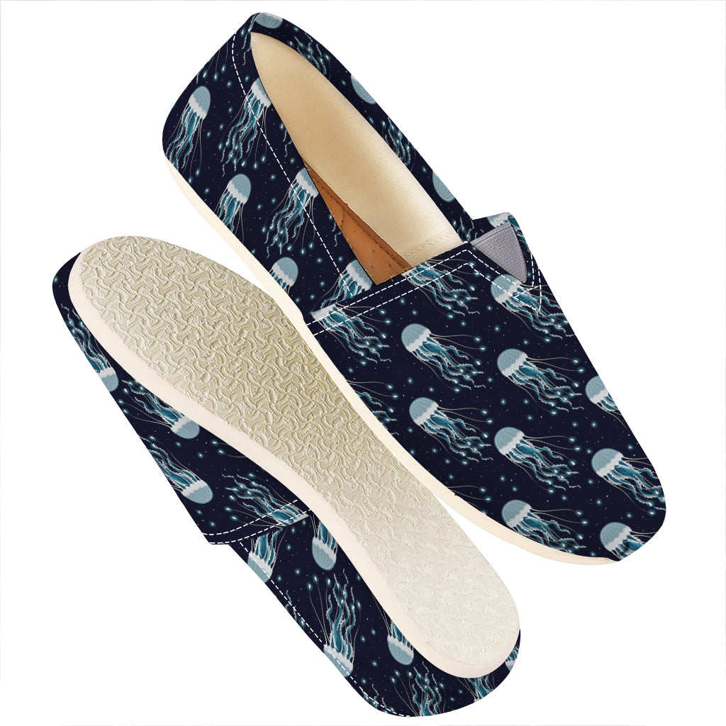Glowing Jellyfish Pattern Print Casual Shoes