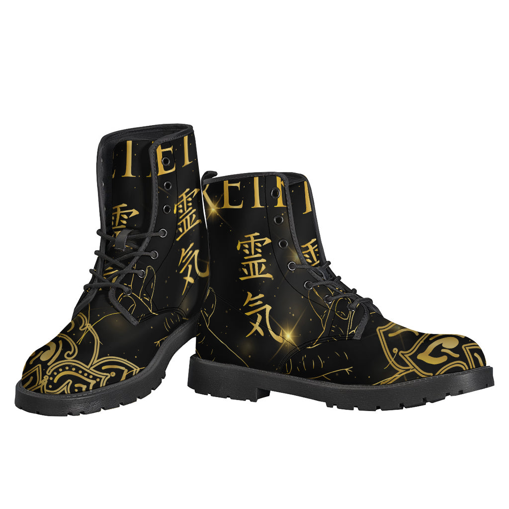 Golden Reiki Print Backpack