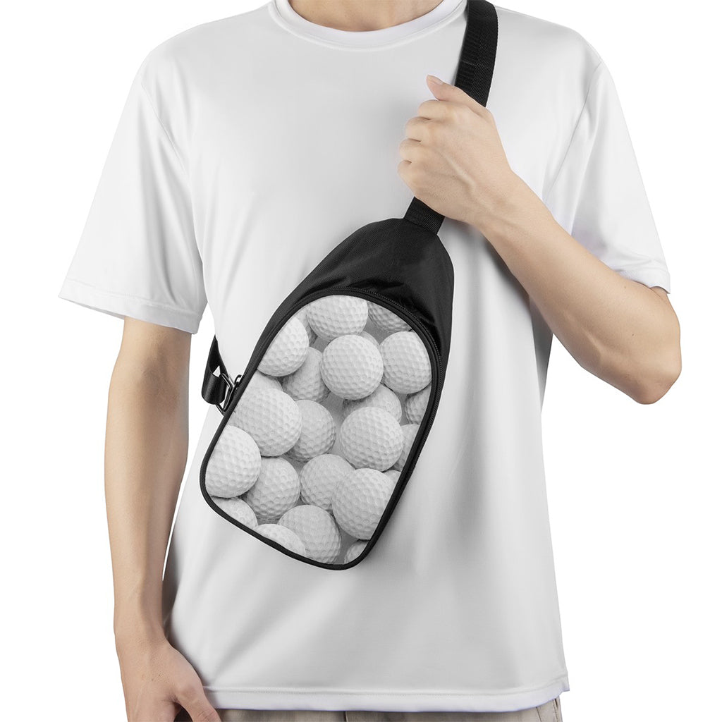 Golf Ball 3D Print Chest Bag