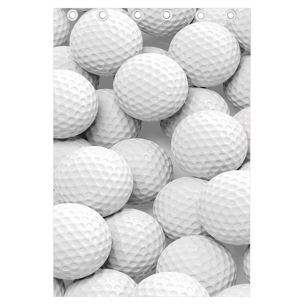 Golf Ball 3D Print Curtain