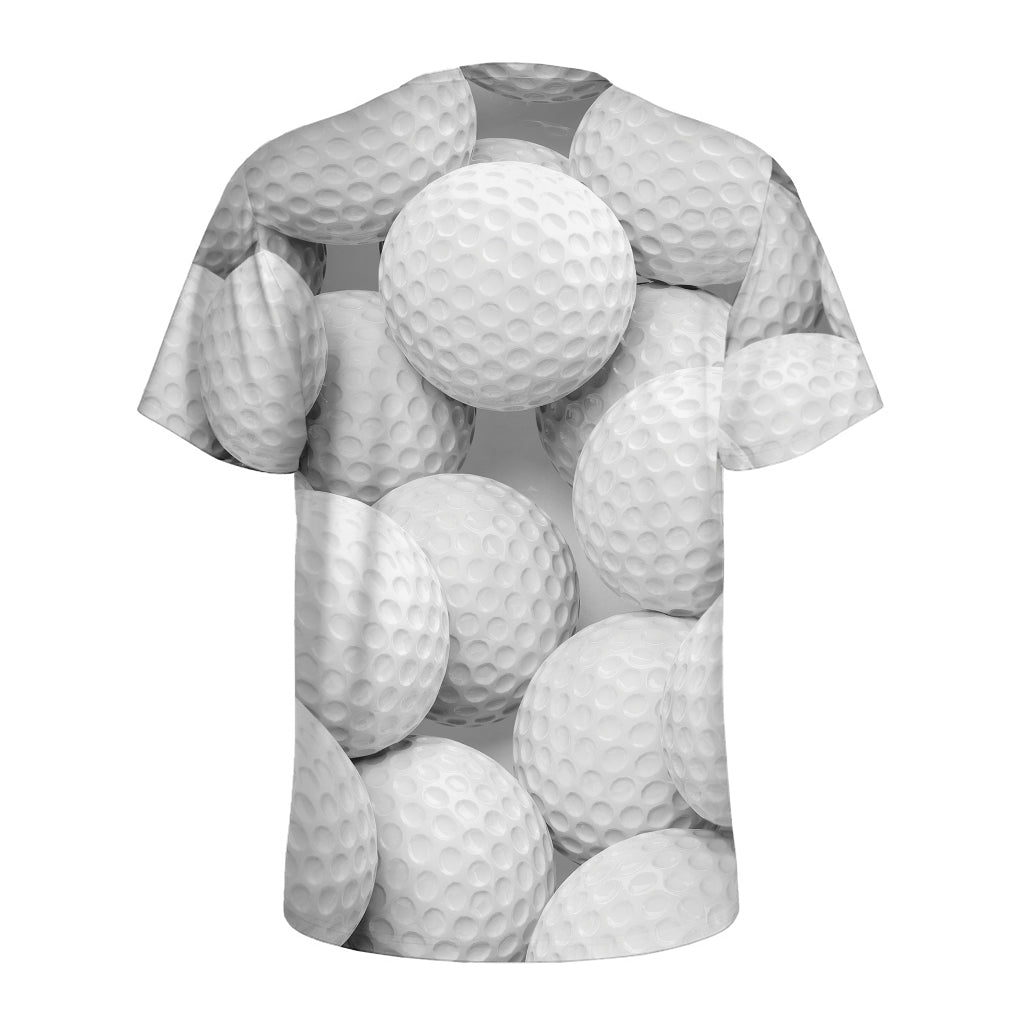 Golf Ball 3D Print Men's Sports T-Shirt