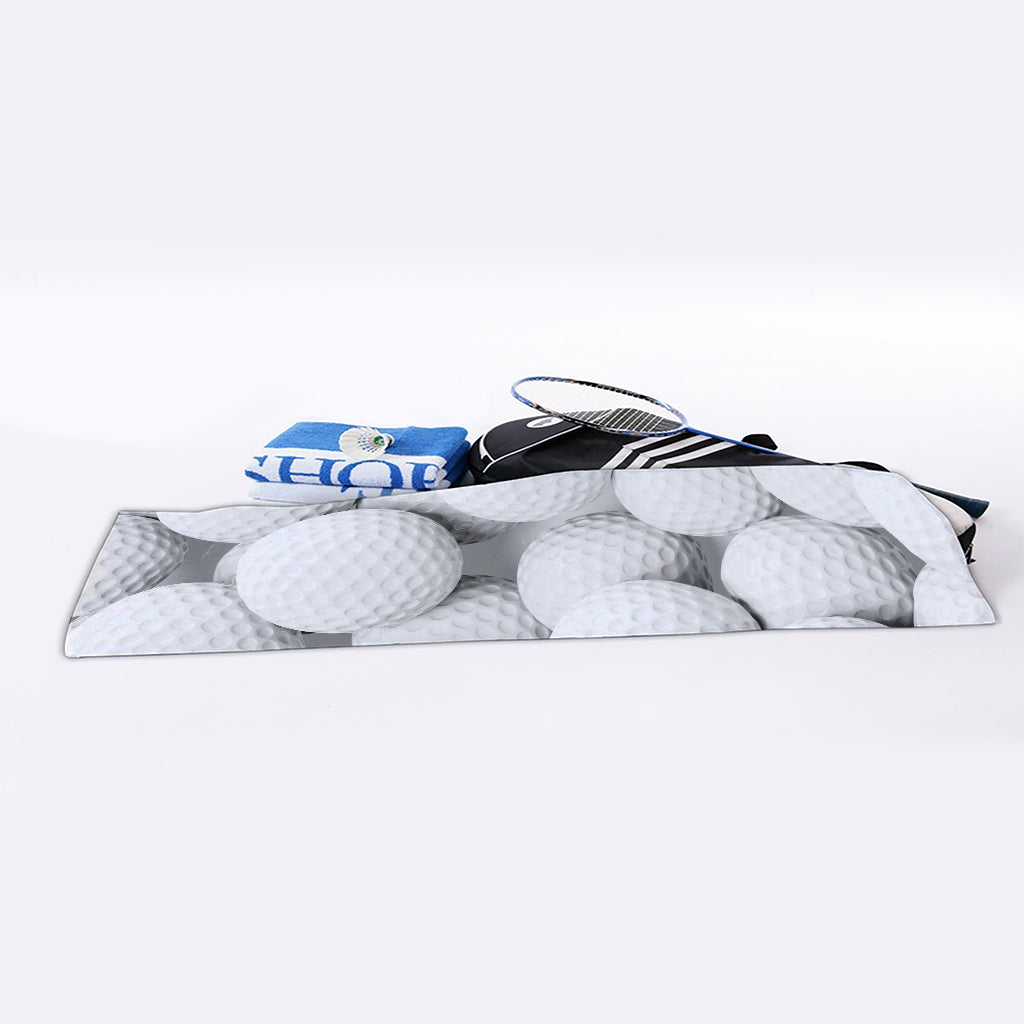 Golf Ball 3D Print Sports Towel
