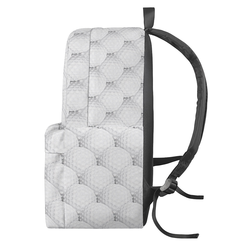 Golf Ball Pattern Print Backpack