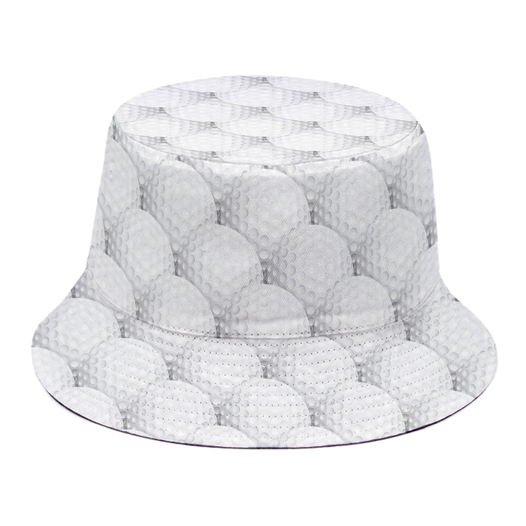 Golf Ball Pattern Print Bucket Hat