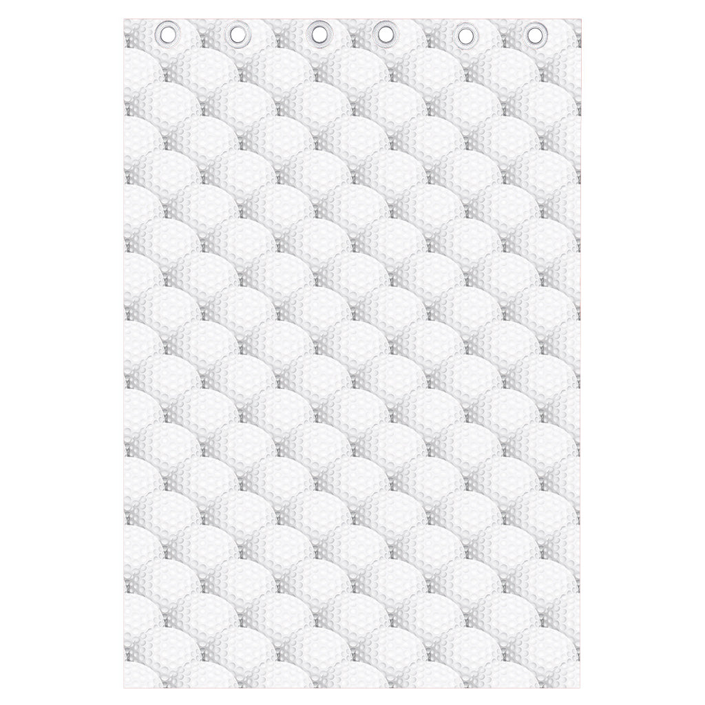 Golf Ball Pattern Print Curtain