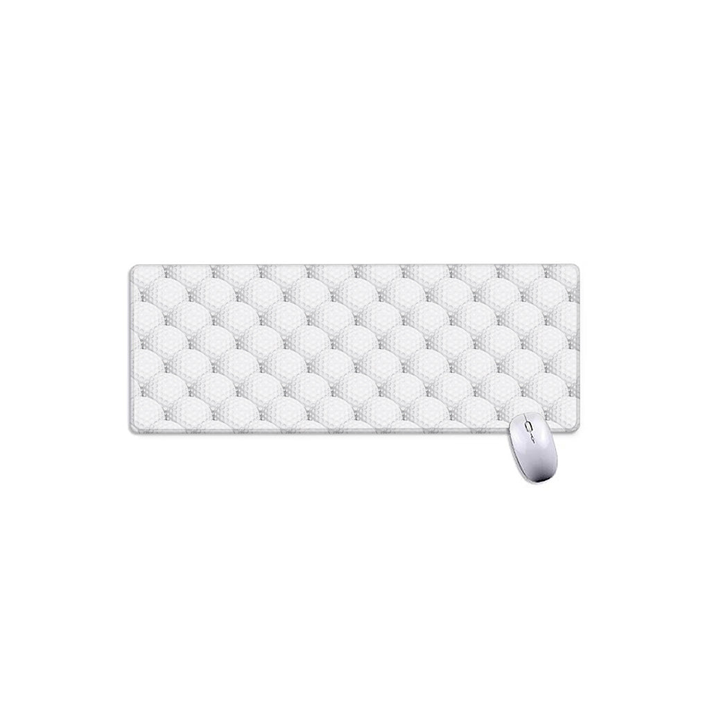 Golf Ball Pattern Print Extended Mouse Pad