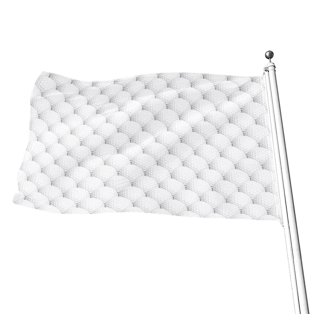 Golf Ball Pattern Print Flag